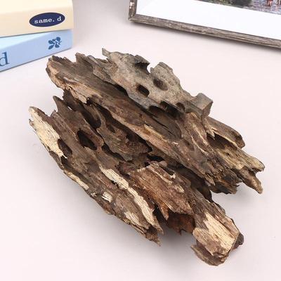 Shrimp Wood Aquarium Decor, Driftwood Water Feature Ornamental Accessories For Fish Tanks With Natural Holes Suitable For Shrimp