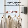 1PC Telescopic Stainless Steel Drying Rack, Saving Space, Household Drying Rack