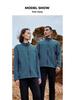 YKK Zipper Stand Collar Softshell High-Stretch Waterproof Windbreaker Jacket, Wear-Resistant & Anti-Static