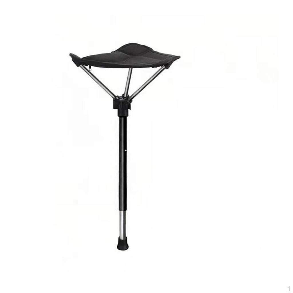 Camping Folding Stool Chair Collapsible Compact Outdoor Lightweight Telescoping Slacker for