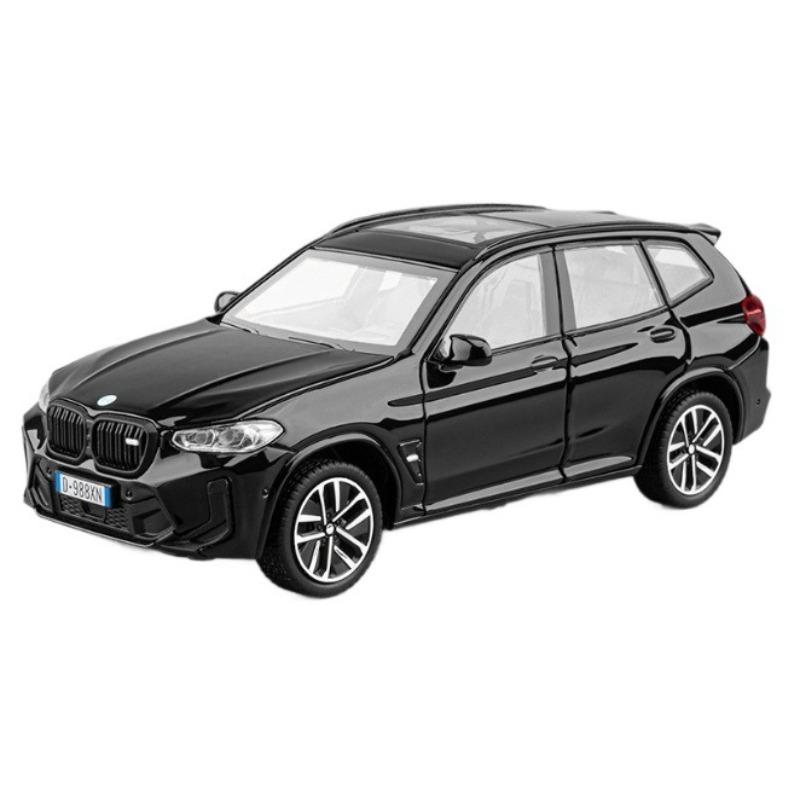 

1/32 BMW X3M Внедорожник Сплав Металл Литой Модель Машины Звук и Свет Оттягивание Назад Коллекция Хобби Декоративные Украшения Подарок для Энтузиастов чёрный