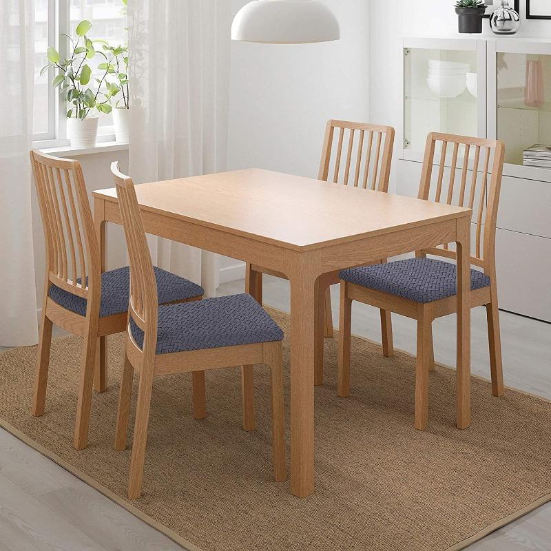 Office and Home Chair Cushion Cover, Square Seat Cushion Anti Fouling Cover Elastic Arc-shaped Chair Cover Stool Cover Split Type Cover
