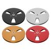 Metal Takeup Reel 1/4 7 Inch Empty Tape Reel 3 Holes Wind Resistance Holes Open Reel Sound Takeup Reel for Recording Nab