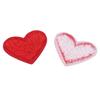 Sewing On DIY Love Heart Appliques Clothes Sticker Badge Patches