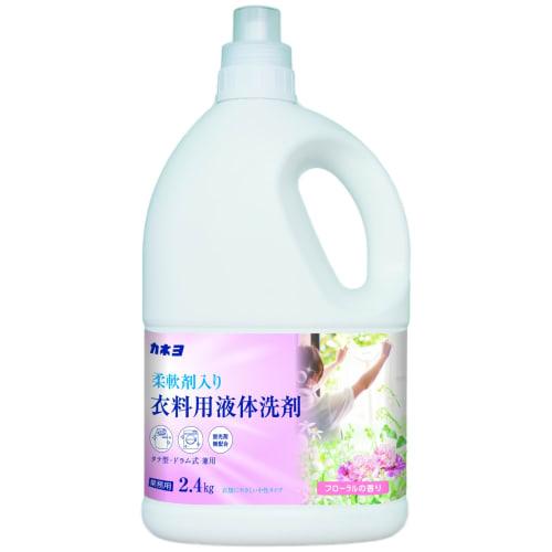 

Мыло Kaneyo [Большой объем] Стиральный порошок со смягчителем ткани, бутылка 2,4 кг, нейтральный тип, подходит для вертикальной и барабанной загрузки, сделано в Японии