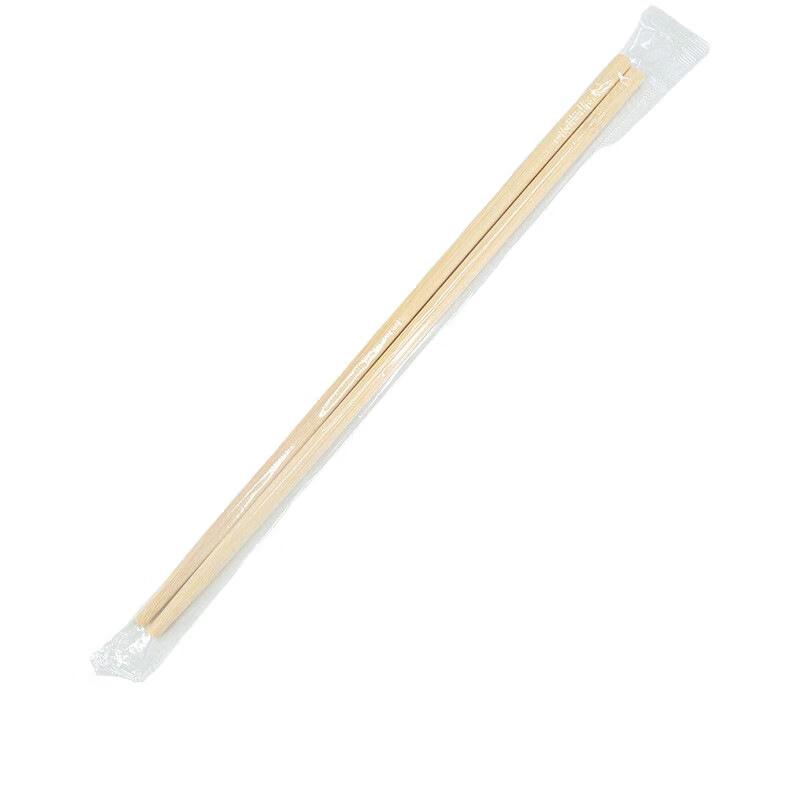 Jianlv Individually Wrapped Disposable Bamboo Chopsticks, 100 Pairs