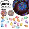 10/100Pcs Mini Turtles Night Glow Turtle Figurines Glow In The Night Turtle Miniatures for DIY Fairy Garden Decor