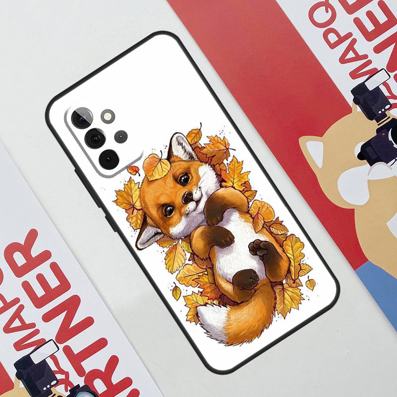 

Autumn Leaves Fall Fox Case For Samsung Galaxy A53 A16 A26 A36 A56 A55 A35 A15 A52 A32 A12 A33 A13 A14 A34 A54 A17 Samsung A56