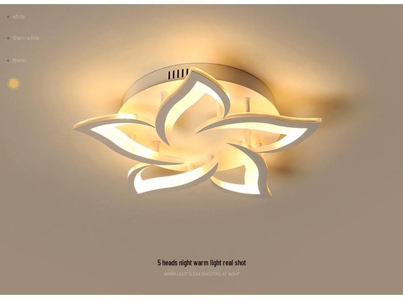 Modern Minimalist Dimmable LED Ceiling Light for Living Room, Bedroom, or Hall