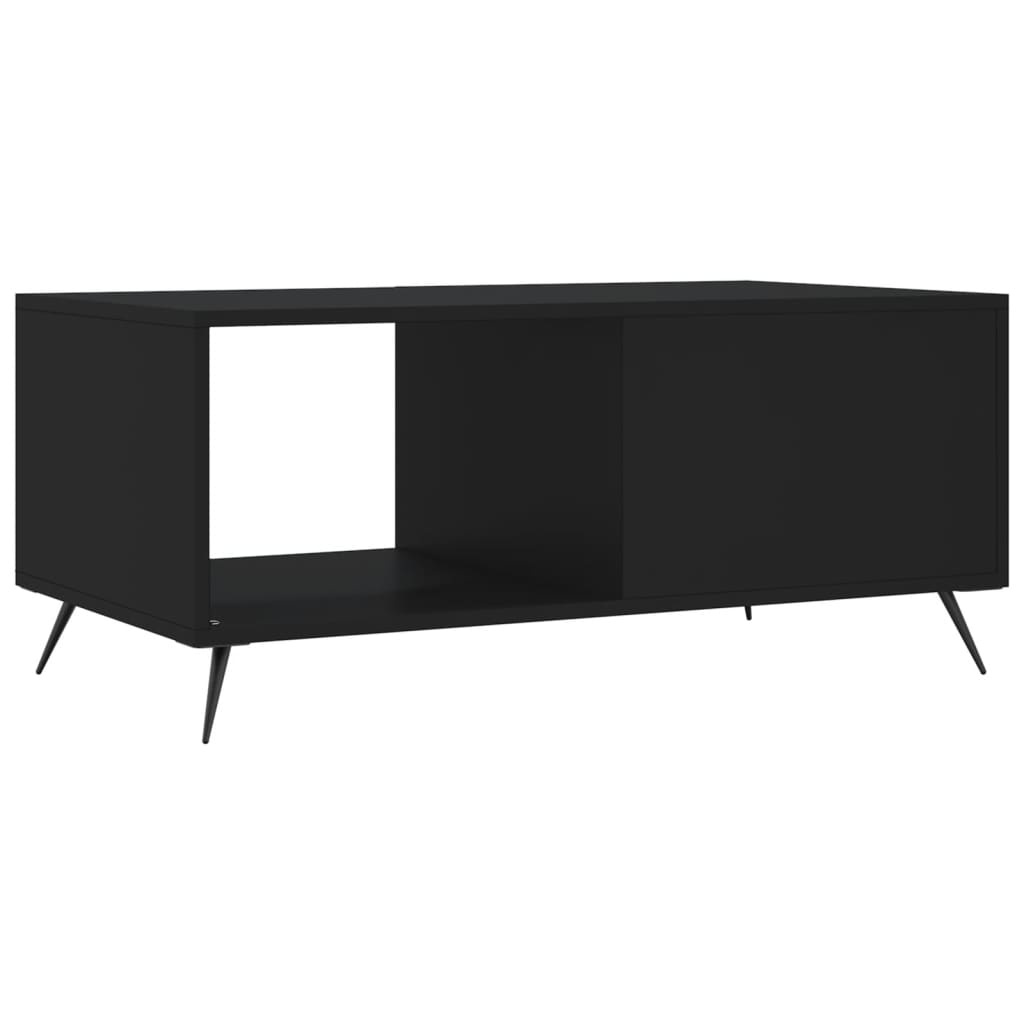 Black Coffee Table 90 x 50 x 40 cm Particleboard