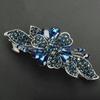 Korean Rhinestone Crystal Hair Clip for Women - Large Alloy Hairpin & Ponytail Accessory