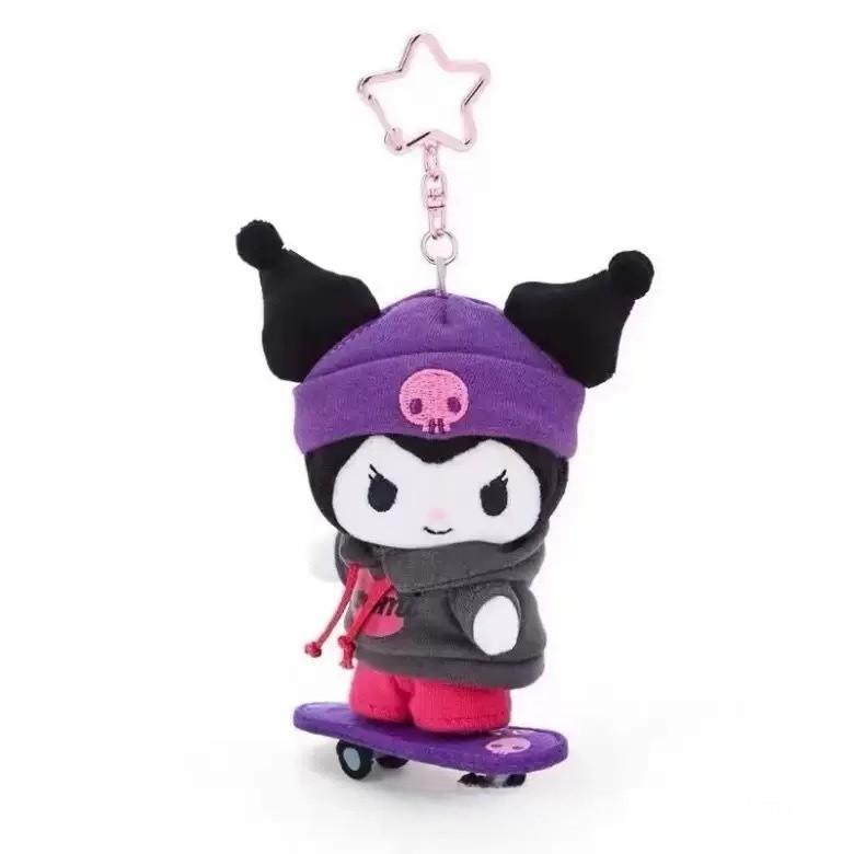 Kuromi Plush Keychain With Soft Short Plush For Collectors And Gift Givers Kuromi