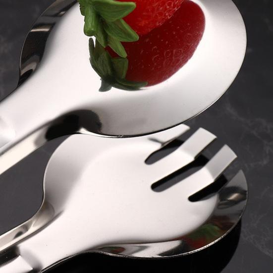 Nerezové servírovací kleště Bufetové kleště Kleště na jídlo na těstoviny Salát Klobásu Pečivo Špagety Snadno uchopitelné kuchyňské kleště