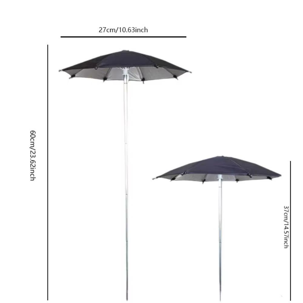 Waterproof Plant Umbrella Stainless Steel Umbrella Ground Stake Plants Shade Cover  Plant