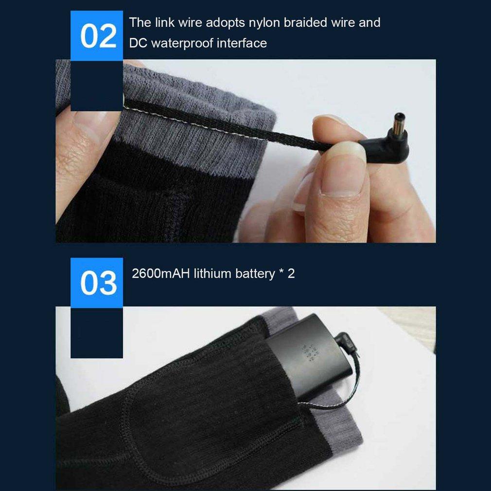 Buy May Travel Heated Socks Remote Control Electric Heating Socks ...