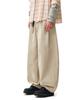 DECET Barrel Wide Leg Pants Dcpt071Beige