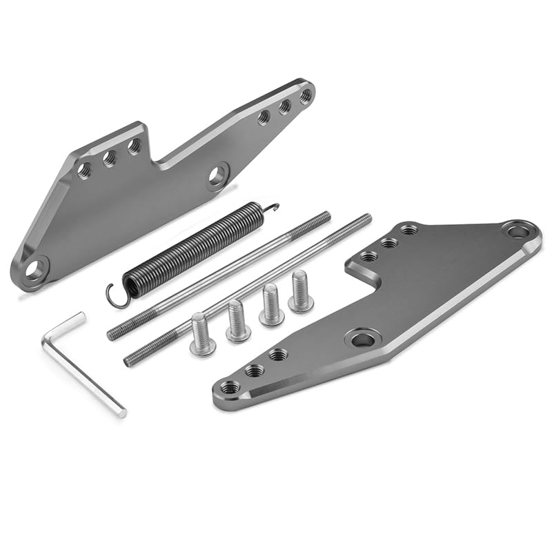 Motorcycle Step Offset Plate for Suzuki GSX250R DN11A (2017-2023) (Titanium)