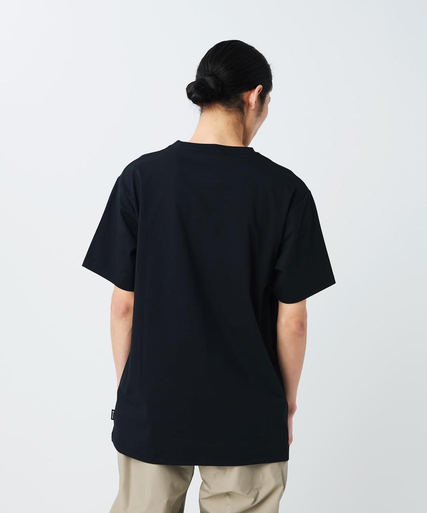SP Fireplace Dry Short Size M [Snow Peak] T-Shirt TS-26SU006 T-shirt, Sleeve, Men's/Women's, BLACK,