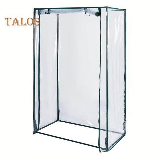 

Чехол для теплицы, многоразовый прозрачный чехол с дверью-молнией, водонепроницаемый, с защитой от ультрафиолета, чехол для цветочного сарая для выращивания растений в помещении и на открытом воздухе A