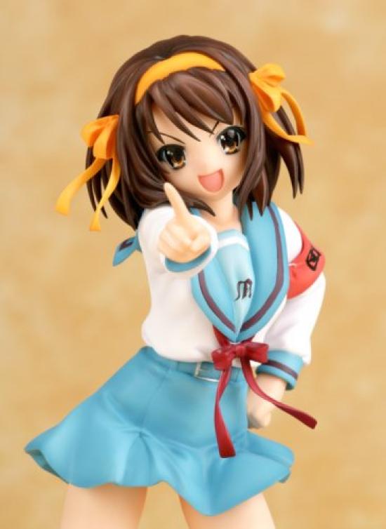 The Melancholy of Haruhi Suzumiya Haruhi Suzumiya (18 Scale PVC Painted Finished Product)
