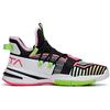 New Anta Craze 1 Durable Breathable Low Top Basketball Shoes Men's Black Pink 112021609-1