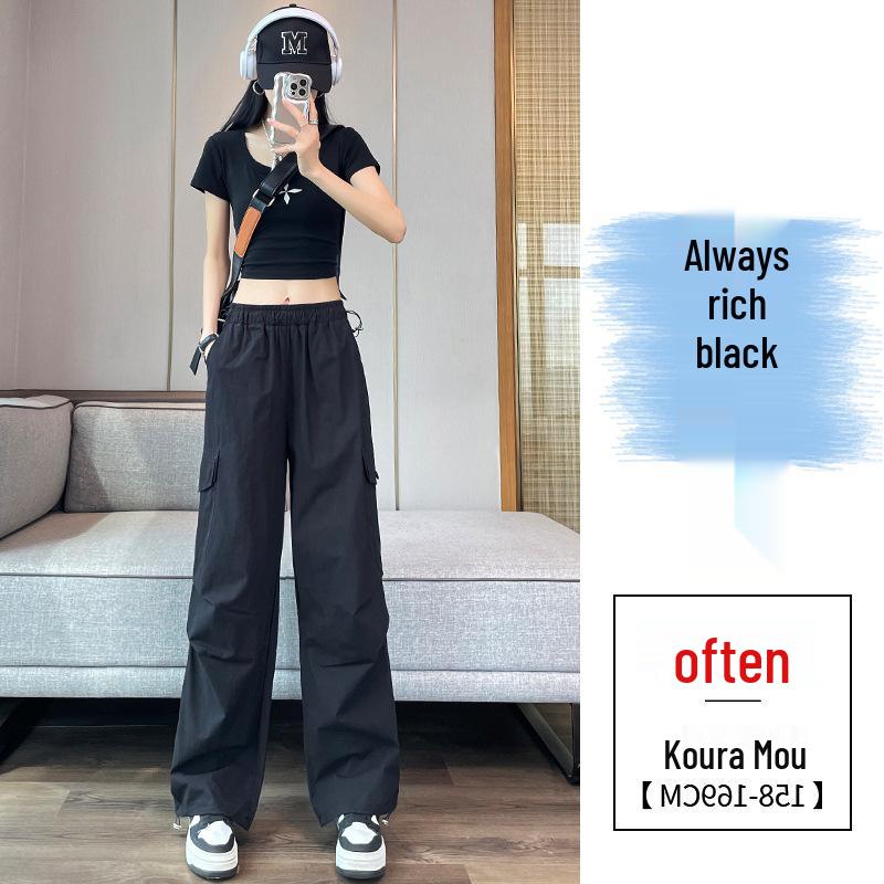In-Stock Women's Quick-Dry High-Waist Jogger Pants for Summer