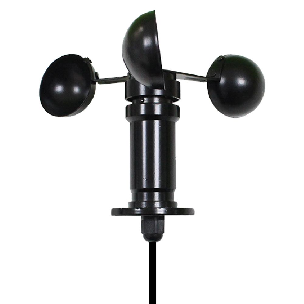 0-30m/s Aluminium Alloy Wind Speed Sensor Weather Station Detector 3 Cup Anemometer Sensors Pulse RS485 Output 4-20mA 0-5V 0-10V