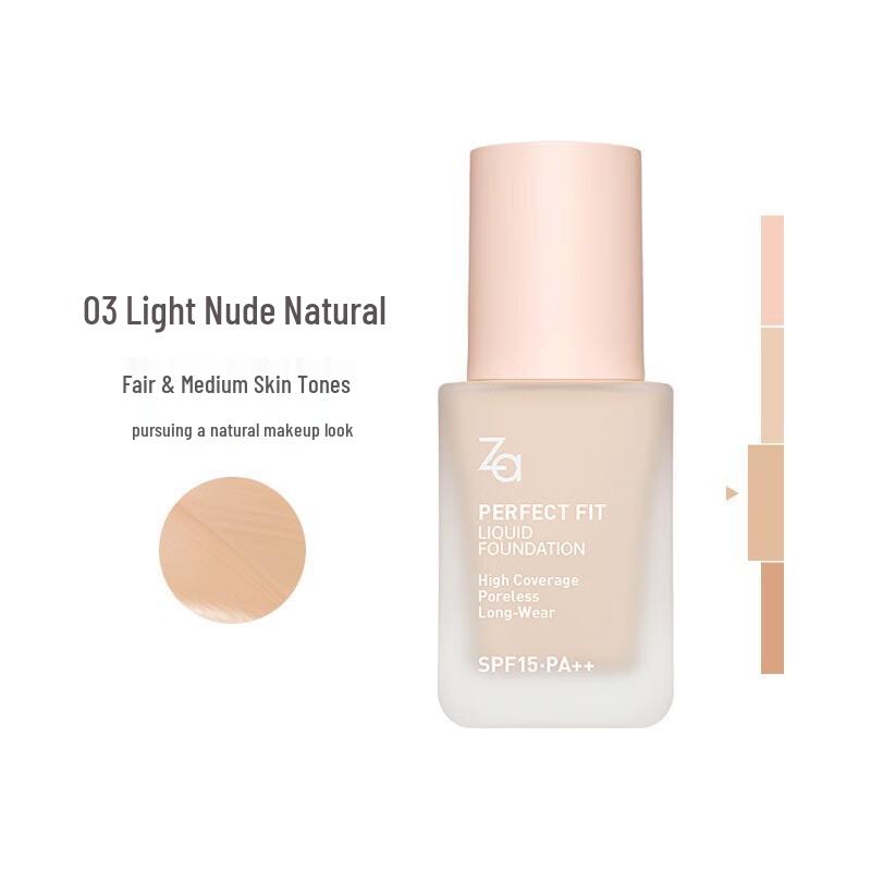 ZA Light Smooth Matte Liquid Foundation