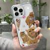 Lovely Cat Animal Soft Phone Case For iPhone 11 Case iPhone 15 Pro 12 13 14 Pro Max XR XS Max X 7 8 Plus SE 2020 Clear Y2k Cover