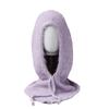 Thick Yarn Winter Balaclava Hat Ear Protection Integrated Scarf Cap Cute Knit Hood  Skiing Trip