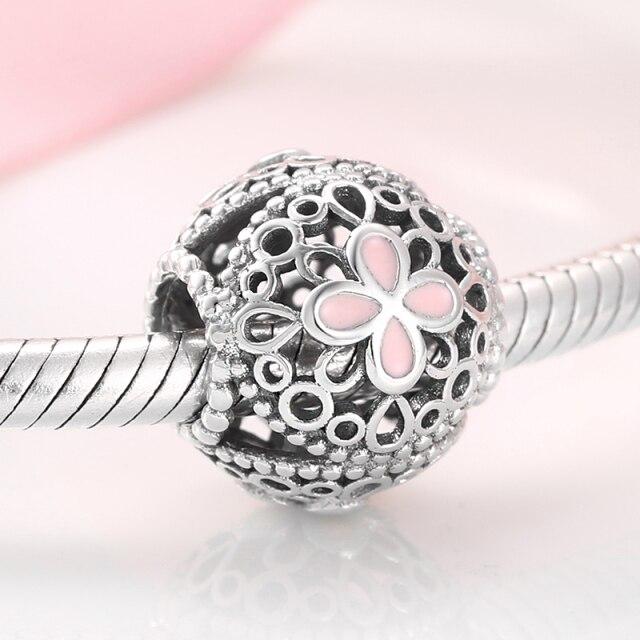 Nouveau cadeau de bricolage élégant perles en argent sterling 925 croix de foi arbre de vie animal de compagnie chat chien ajustement breloques bracelet femmes fabrication de bijoux