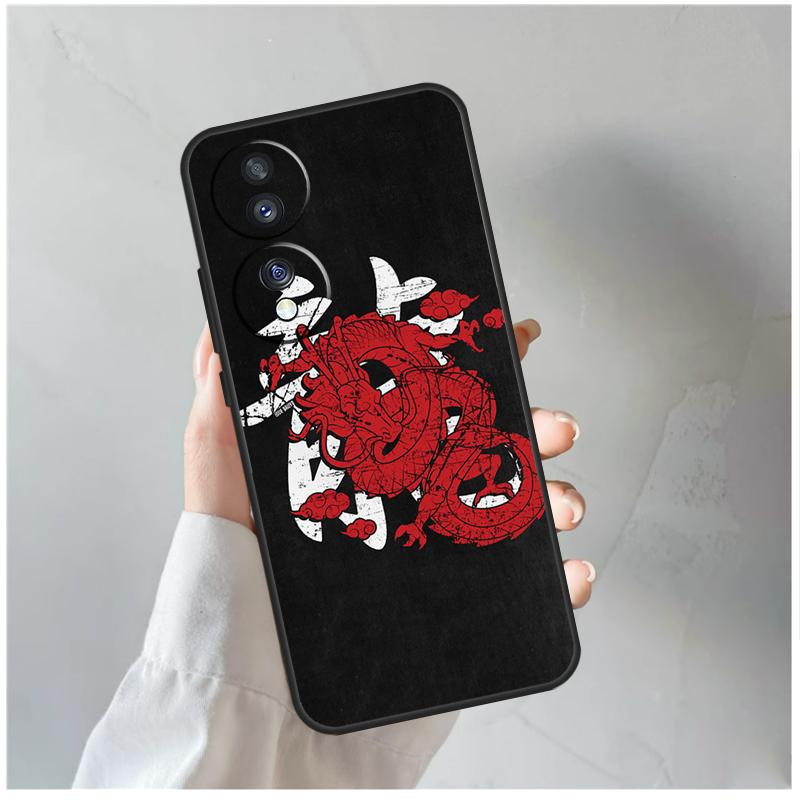 Chinesische Drachen Hülle Für Honor X9a X8a X6a X7a X6 X7 X8 X9 X9b X8b Honor 70 50 90 Lite Magic 5 6 Pro Cover