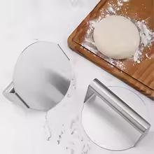 Stainless Steel Meat Pie Making Tool House Kitchen Meat Press Cake Pressing Die Hamburger Patties Meat Grinder Decompress Tool