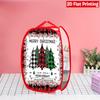 1Pcs Santa Claus Pop-Up Laundry Hamper Expandable Mesh Hamper Basket for Room Bedroom Bathroom Organization Contemporary Storage