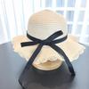 Kids Sun Hat Girls Summer New Straw Bag Cap Set Baby Travel Sun Protection Beach Hats Sun Fisherman Hat
