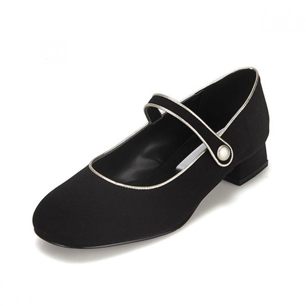 

Barbara Fabric Lovely 3cm Mary Jane Pump Bbf502bk 250mm