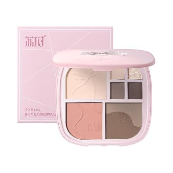 LISHU 8 цветов 02 Палитра для коррекции Хайлайтер Master Palette для четкости Матовый хайлайтер Матовые тени для век Матовые тени Палитра для контуринга Тень для контуринга Носа