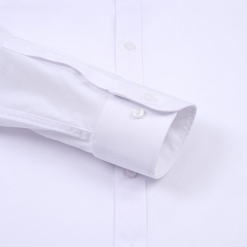 Renoma Solid Slim Shirt Modal Pillapil Spandex [rzrsl1953 Wh]
