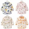 Waterproof Baby Long Sleeve Apron Feeding Blouse Toddler Bibs High Quality Children Feeding Bib