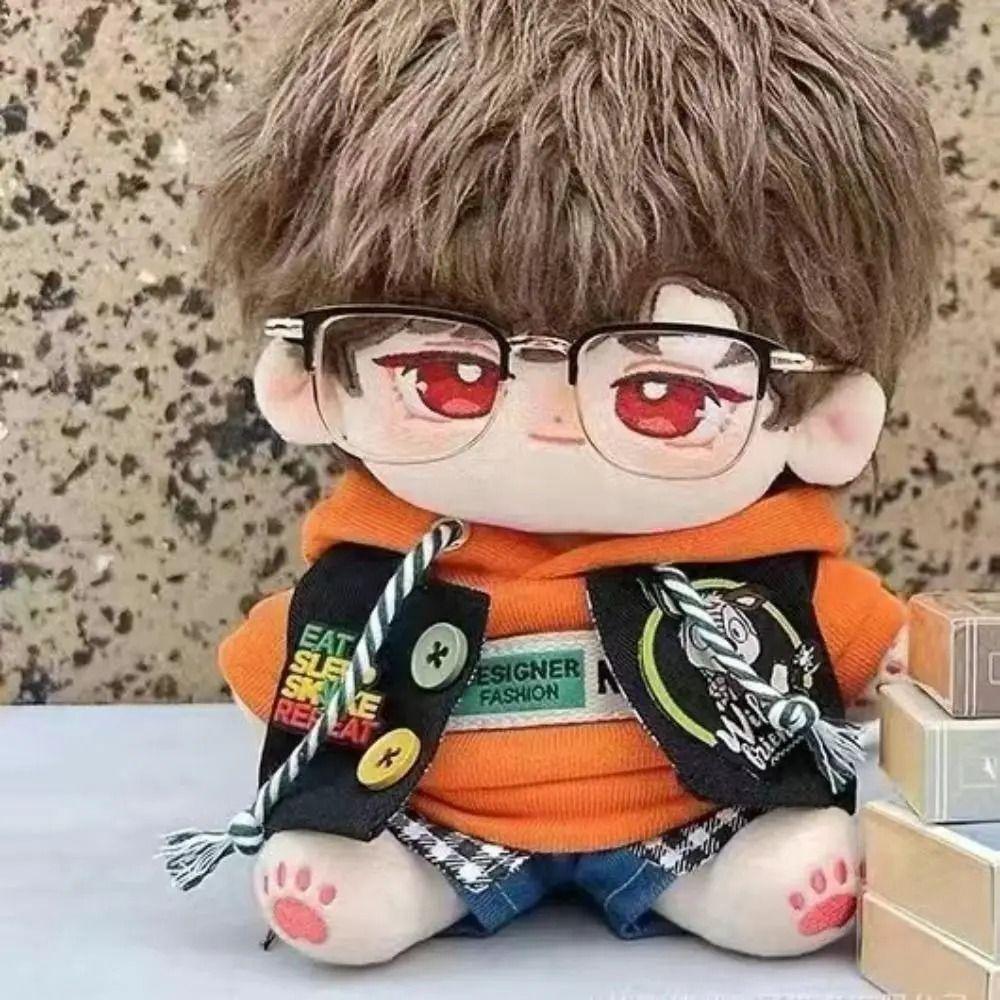Ellipse 20cm Doll Glasses 8.5 CM Cotton Doll Eyeglasses  Cotton Stuffed Doll