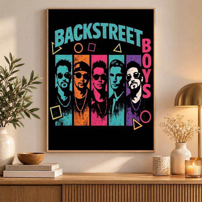 Backstreet Boys Diamond Painting Kit 5D Full Drill DIY Diamond Mosaic Wall Art Home Decor