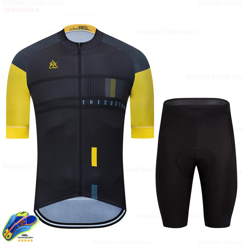 Gobikeful Raphaful Short Sleeve Jersey Sets Ropa Ciclismo Hombre  Triathlon Bib Shorts Suit Bike Uniform 2026 Summer Breathable Cycling Suit Set