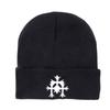 Knitted Hat Autumn and Winter New Embroidered Cross Pullover Hat Men's Personality Street Hip Hop Cold Hat Women's Tide