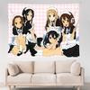 KOn Maid Anime Girls Wall Tapestry Japanese Animation Art Bedroom Decor Otaku Gift Cute Characters Home Decoration Poster