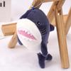 Adorable Plush Shark Keychain In Pink And Gray Perfect For Backpacks And Bags