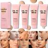 10-color Foundation Liquid, Natural Matte Finish, Long-lasting And Smudge-proof, Excellent Coverage.