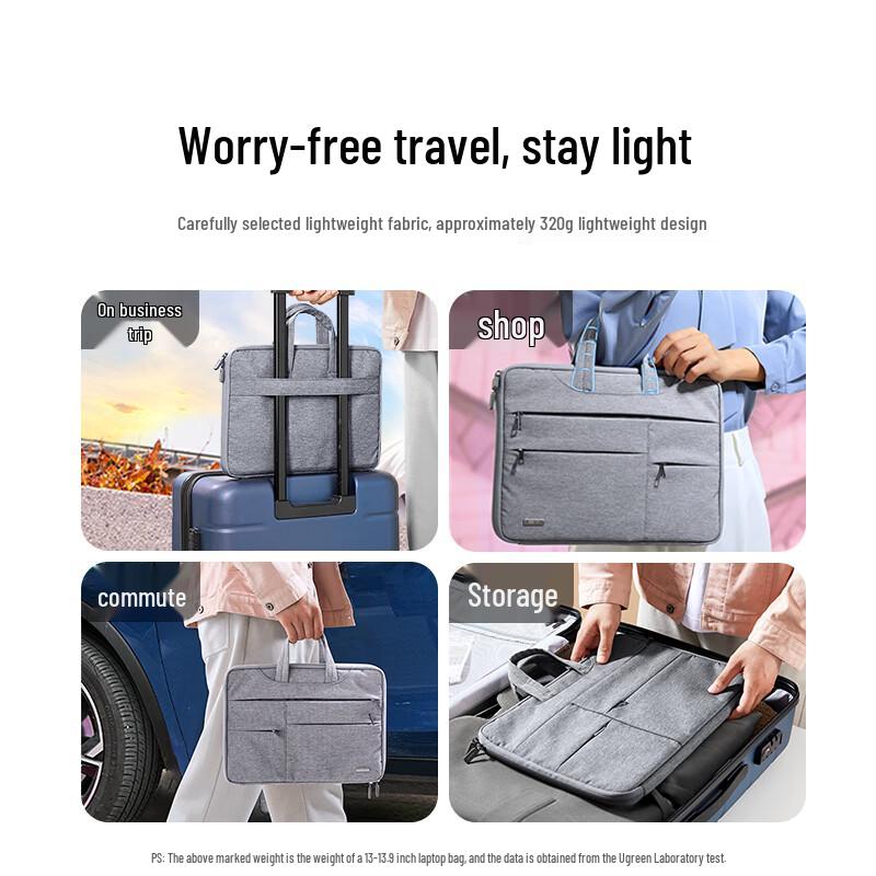 Ugreen 14.9-inch Laptop Handbag and Liner Bag