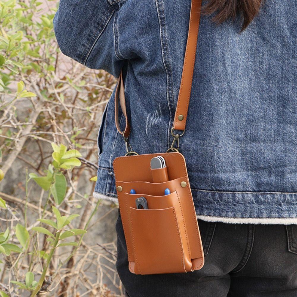 Heavy Duty Adjustable Waist Bag Tool Storage Leather Tool Belt Leather Garden Tool Belt Builder