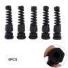 Innovative Spiral Strain Relief Protector for Cable Gland Set of 5