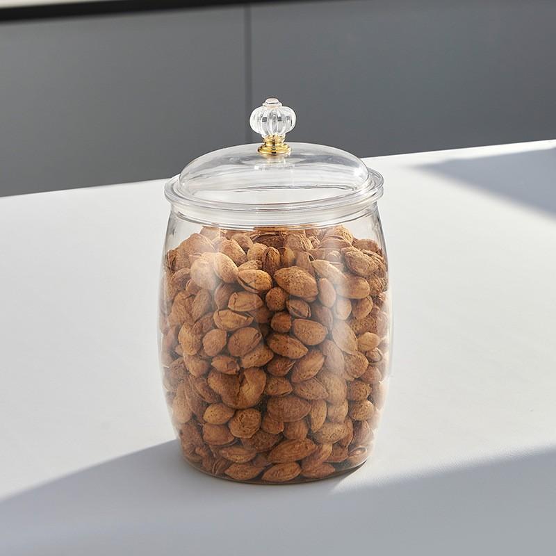 Spacious Transparent Storage Jar for Kitchen Pantry Organize Grocery Essentials in Style